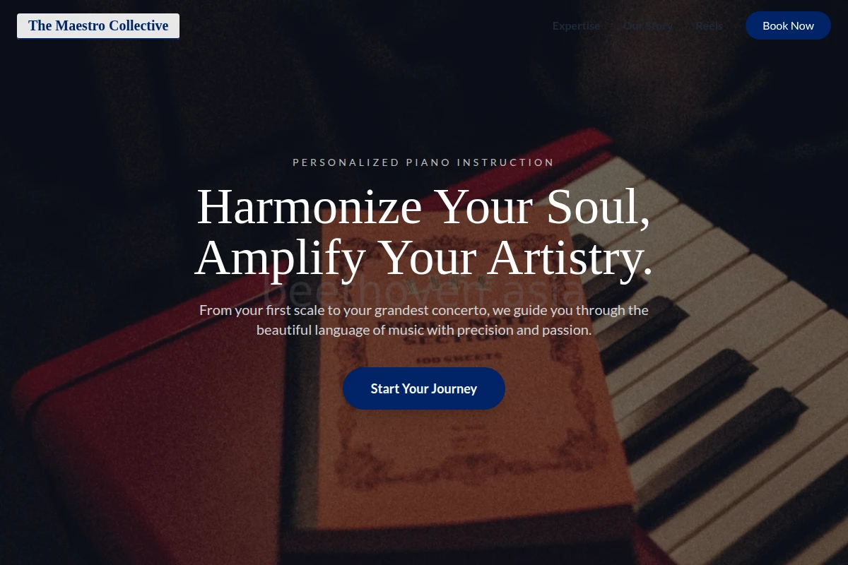 Piano Music Lesson