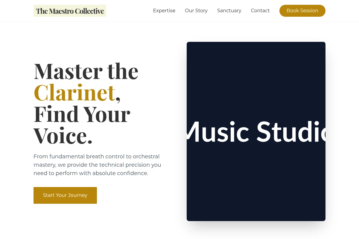 Clarinet Music Studio
